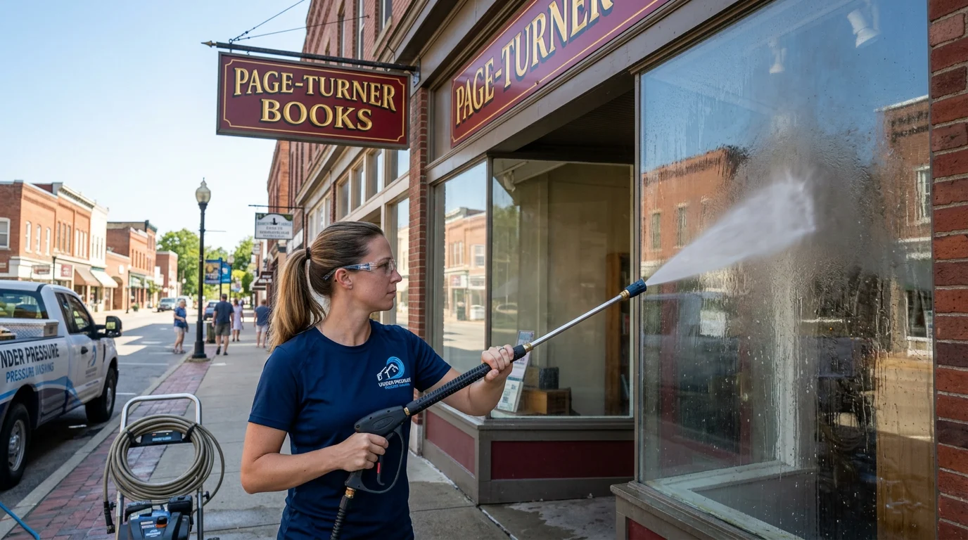 Under Pressure: Willard Window Cleaning & Hard Water Removal