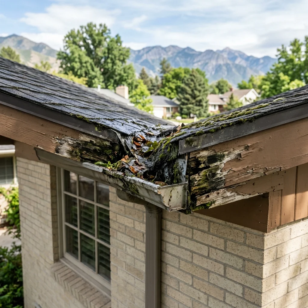 Salt Lake City Homes: Moldy Gutters Signal Bigger Problems 2 Salt Lake City Homes: Moldy Gutters Signal Bigger Problems