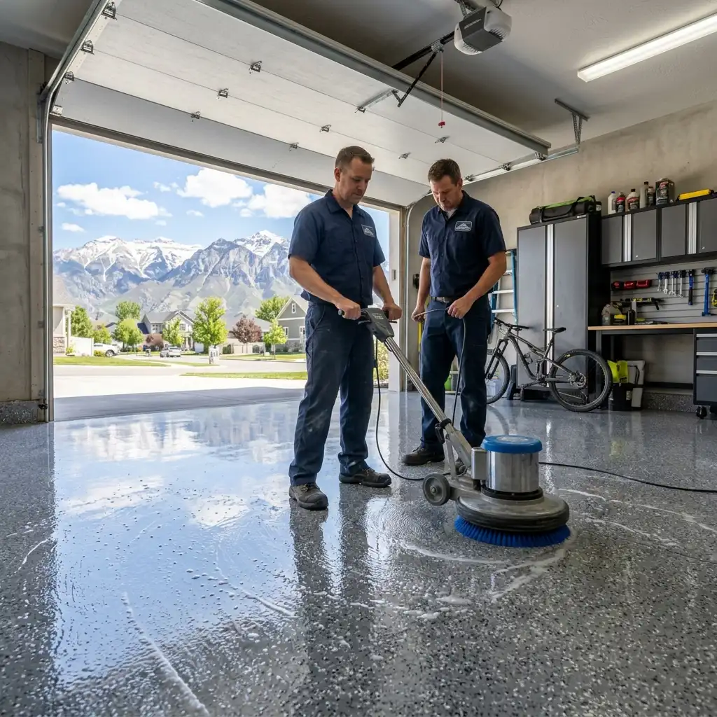 Grime-Busting Your Salt Lake City Garage Floor Coatings